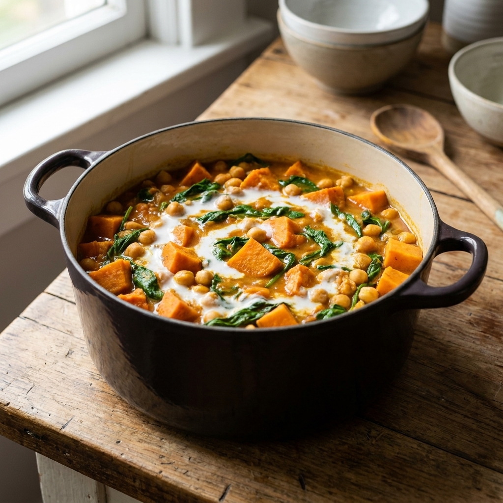 Cozy One-Pot Vegetarian Curries and Stews