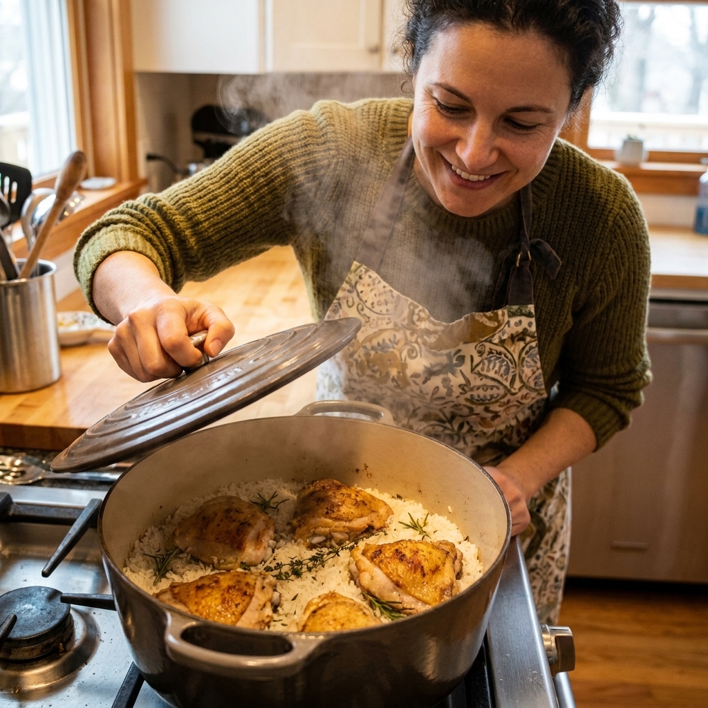 Foolproof One-Pot Chicken and Rice Ratios