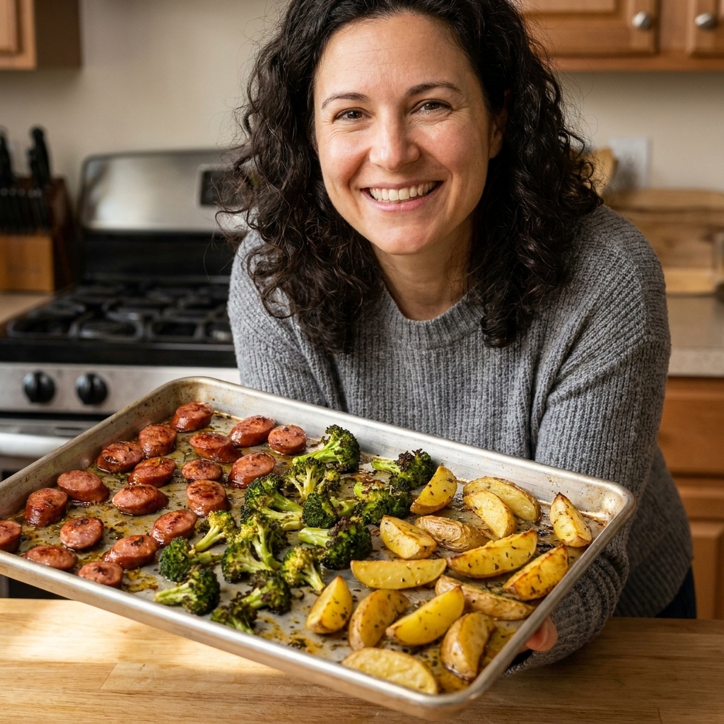 Smoked Sausage and Vegetable Sheet Pan Combos
