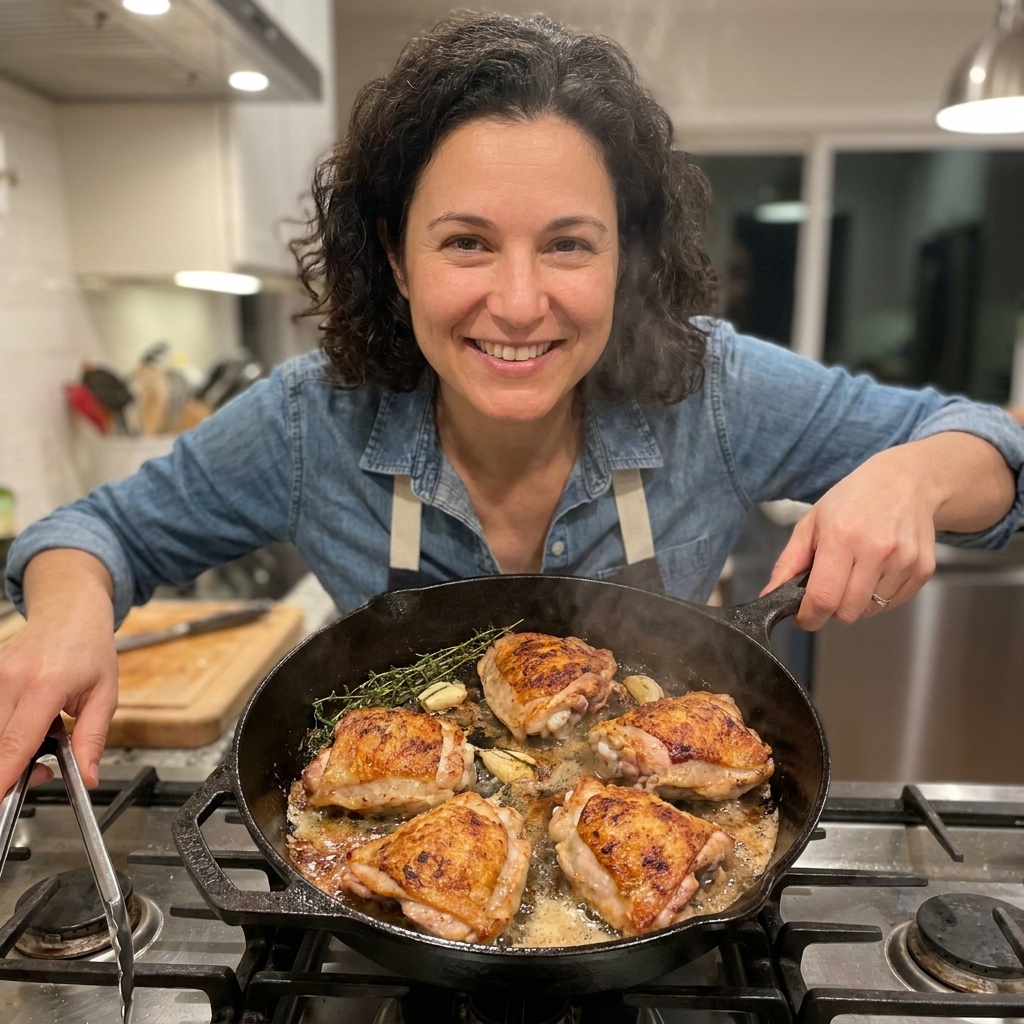 Crispy Cast Iron Skillet Chicken Thighs: 5 Complete One-Pan Meals